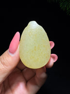 和田玉籽料满皮无事牌（28.2g）
