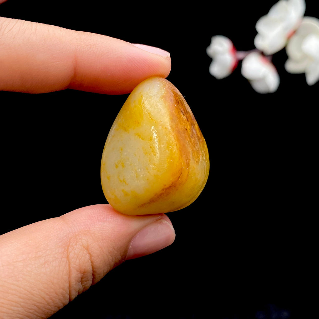 和田玉聚黄皮籽料（21.9g）
