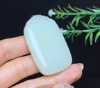 和田白玉平安无事牌（46.3g）