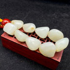 和田玉白玉【精品手串】（97.8g）