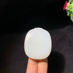 精品和田山料白玉无事牌挂件（64.0g）