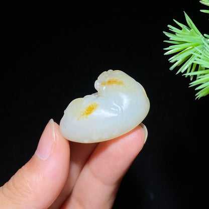 和田玉籽料貔貅（15.1g）