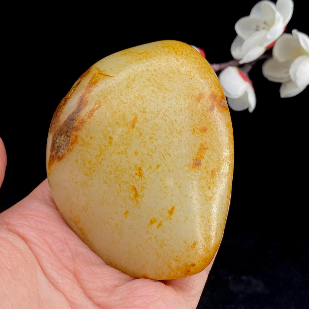 和田玉洒金皮籽料原石（261.3g）