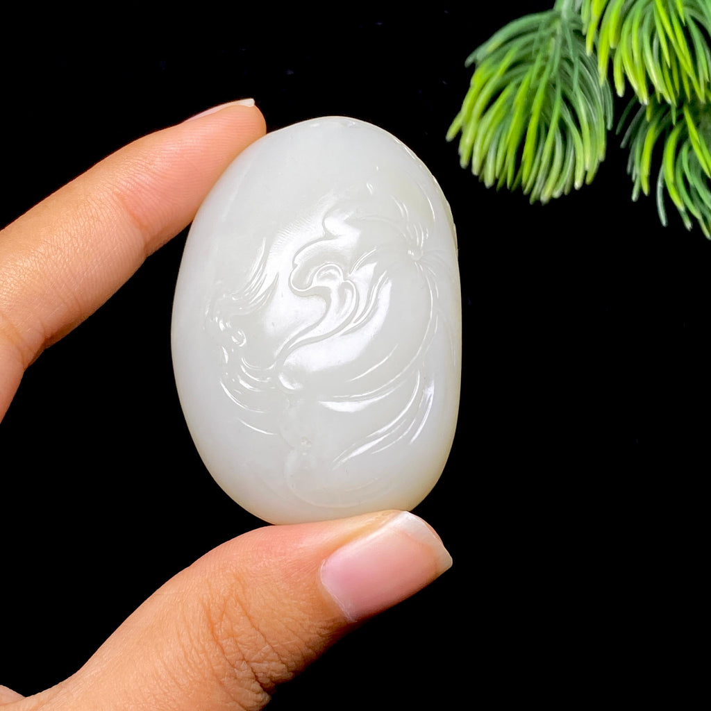 和田玉籽料龙行天下（66.2g）