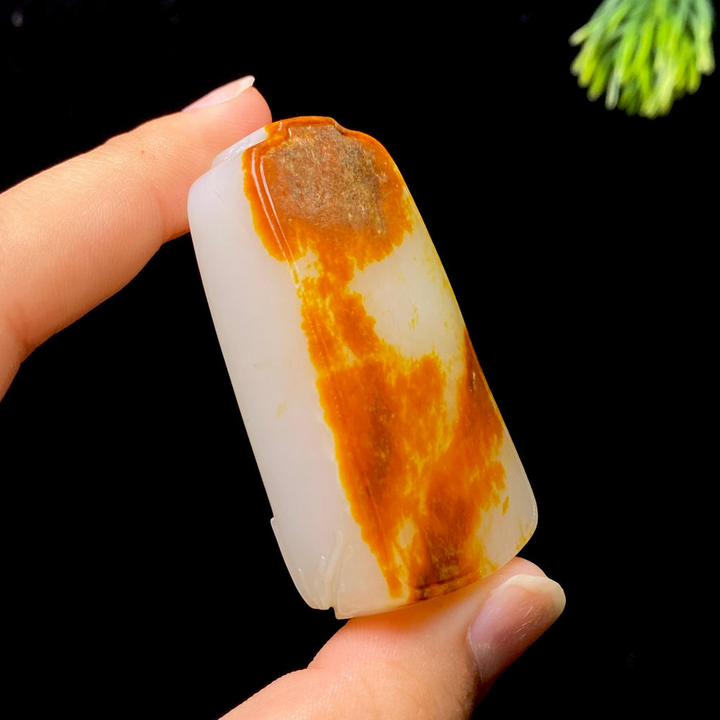 和田玉籽料无事牌（61.7g）