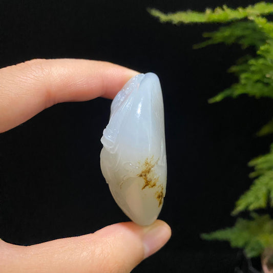 和田玉籽料龙（62.4g）