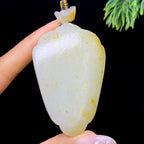 和田玉籽料无事牌（68.0g）