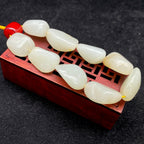和田玉白玉【精品手串】（79.6g）