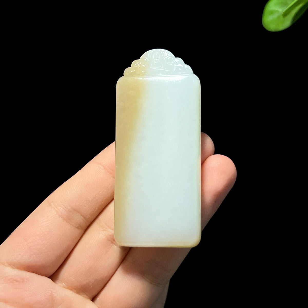 和田山料糖白玉无事牌（58.3g）