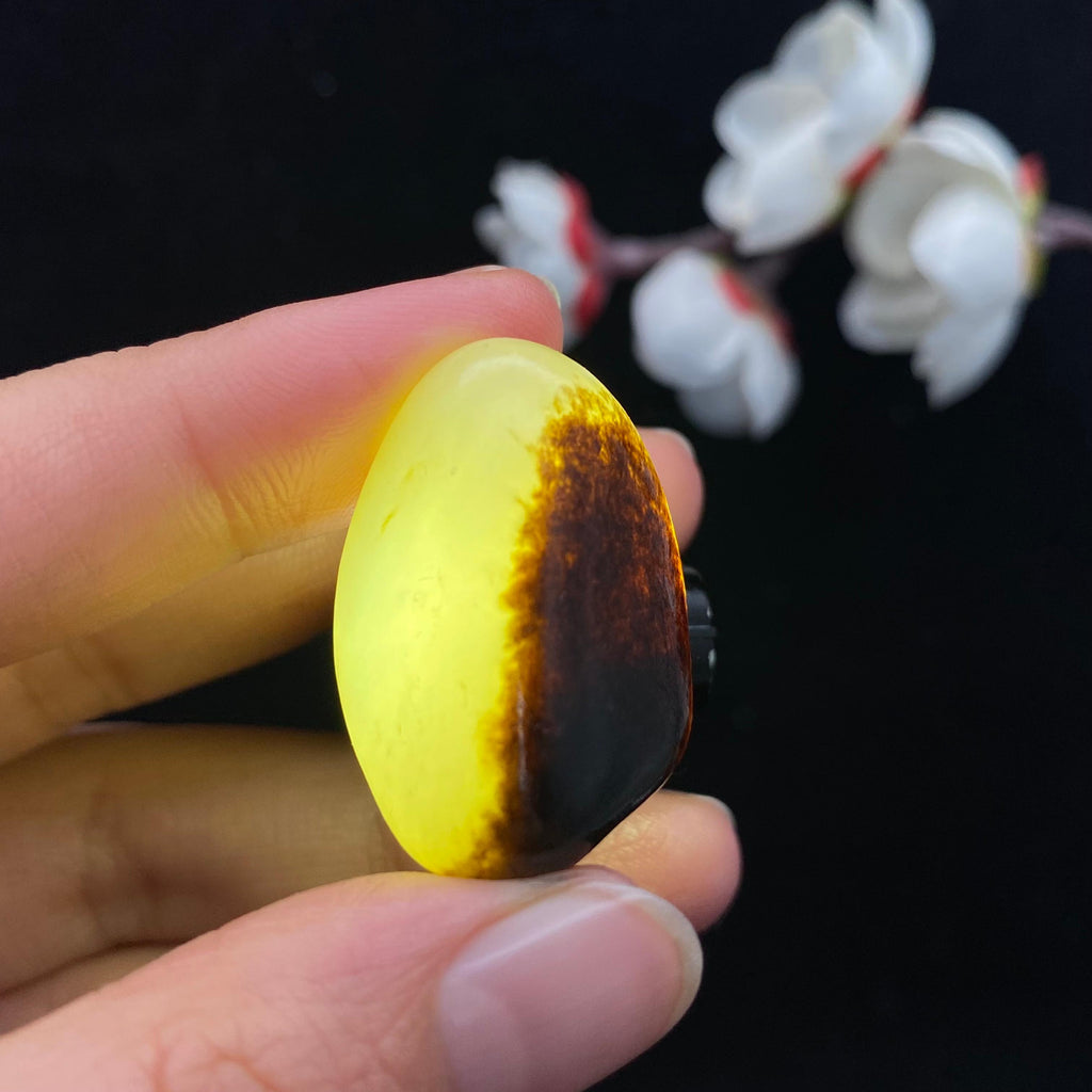 和田玉聚黑皮籽料（15.4g）