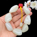 和田玉洒金皮籽料【精品男士手串】（127.2g）