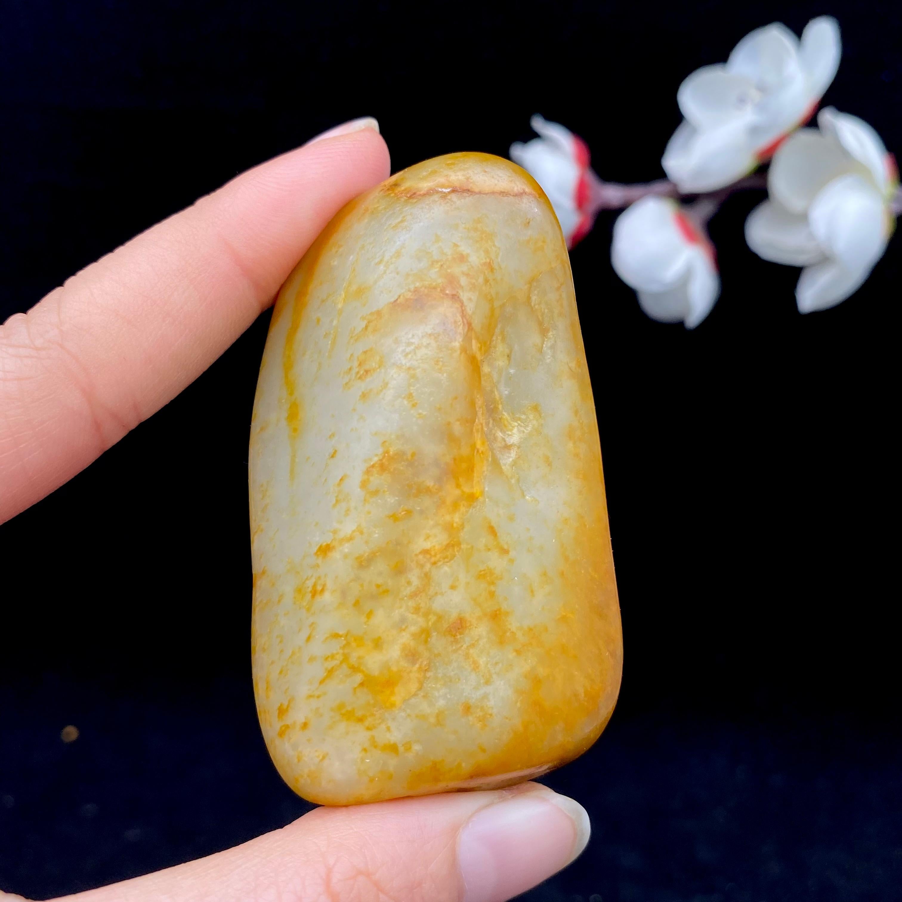 和田玉洒金皮籽料（76.5g）