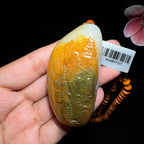 和田玉籽料钟馗纳福（85.7g）
