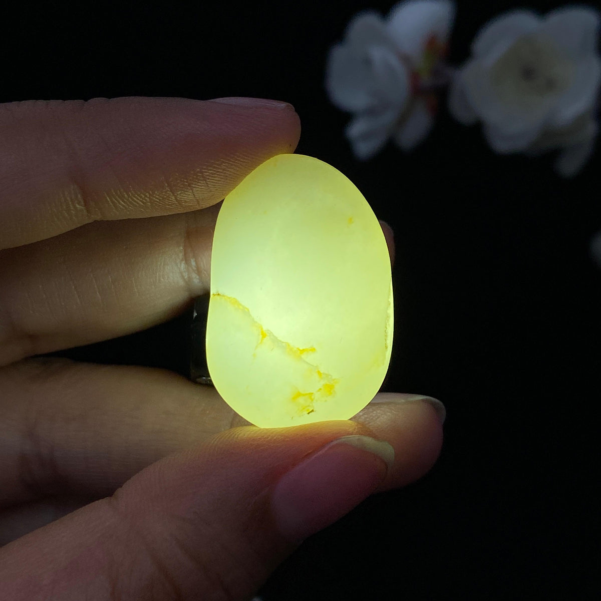 和田玉白玉籽料吊坠籽（11.3g）