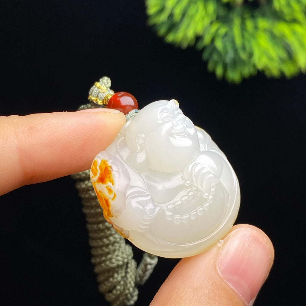 和田玉籽料佛公（19.7g）