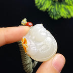 和田玉籽料佛公（19.7g）