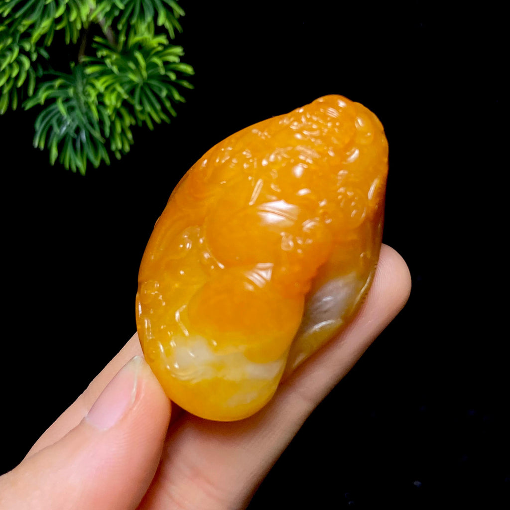 和田玉籽料钟馗（66.2g）
