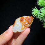 和田玉籽料如意（27.9g）