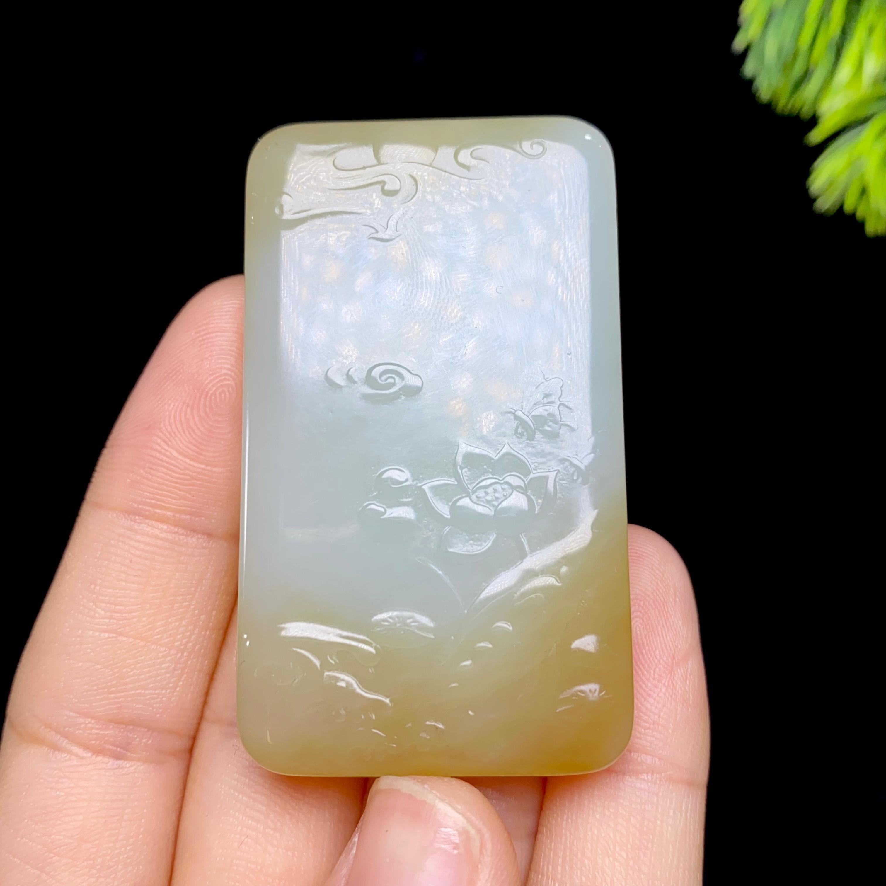 和田玉糖白佛公（40.1g）