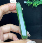 和田玉碧玉山水龙牌（78.6g）