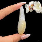 和田玉洒金皮籽料【老鹰头】挂件（34.6g）