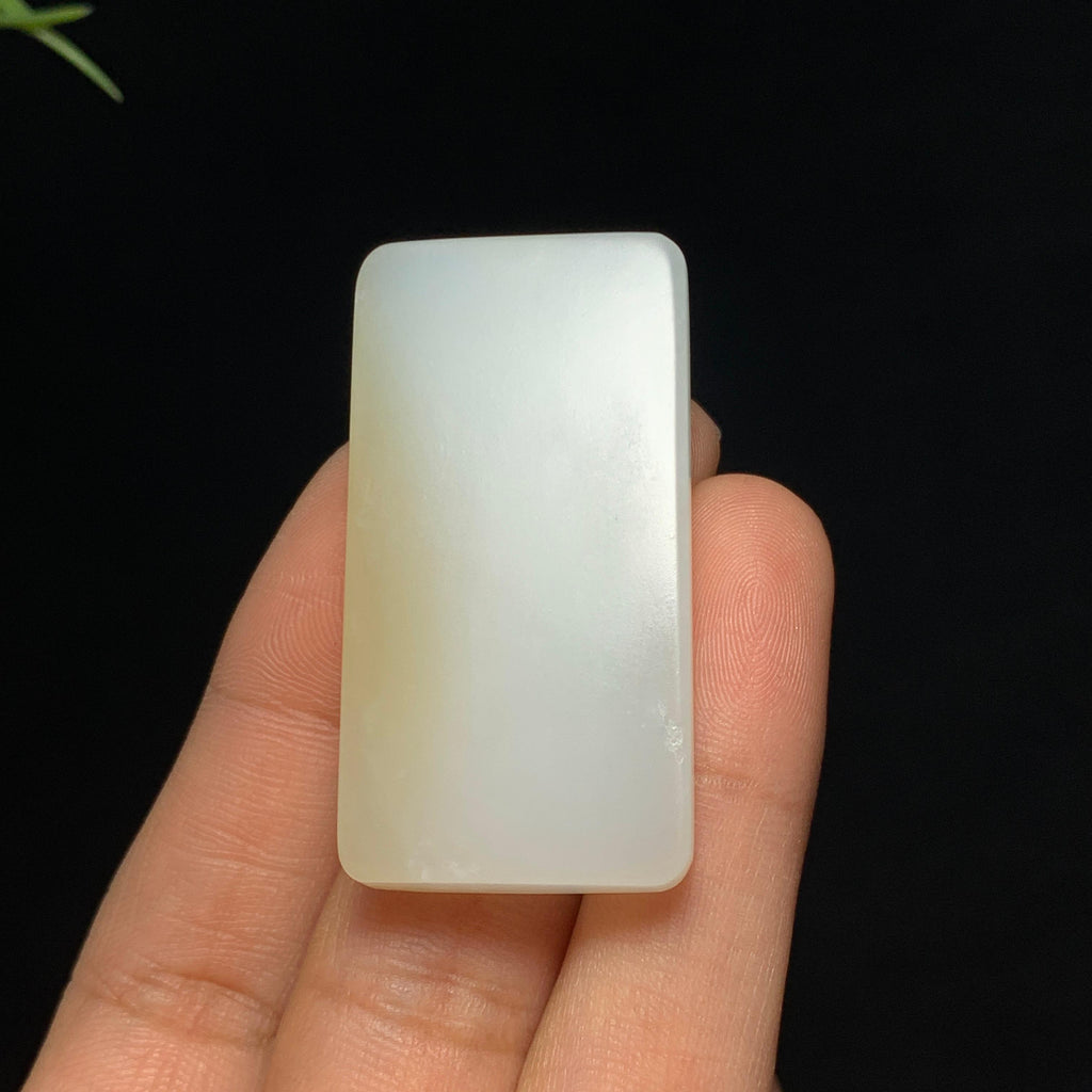 【超值推荐】和田山料糖白玉下山虎挂件（18.0g）