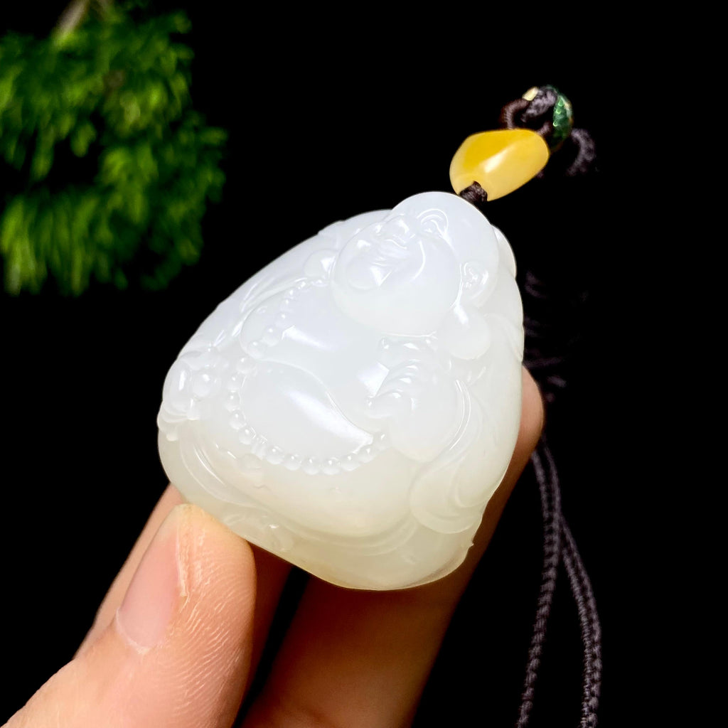 和田玉籽料佛公（41.3g）