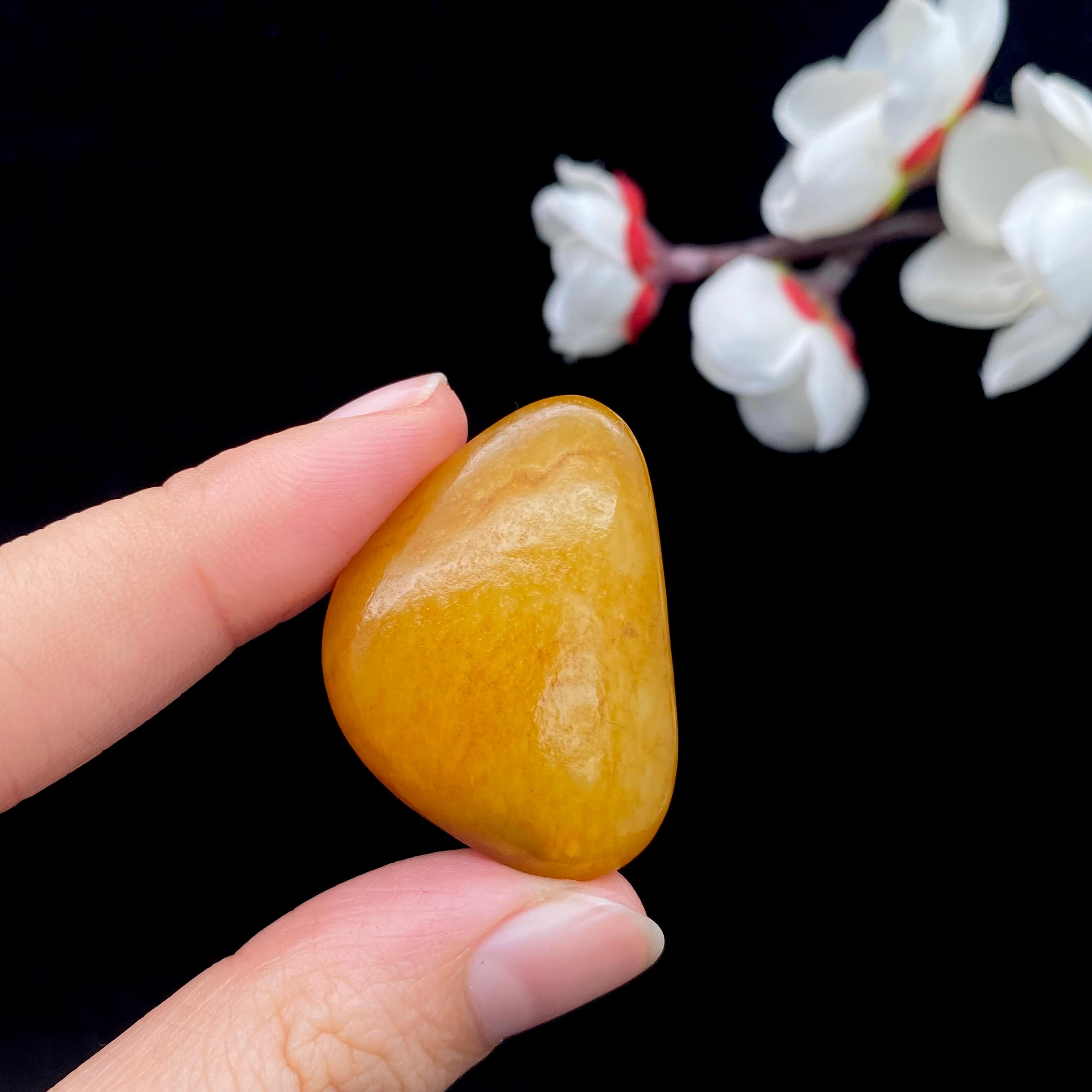 和田玉黄沁皮籽料原石（11.7g）