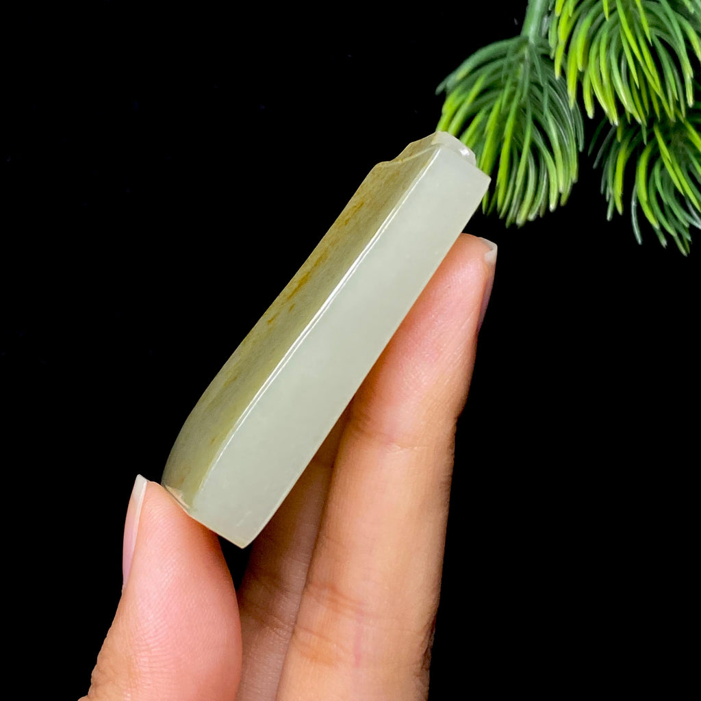 和田玉籽料无事牌（41.0g）