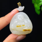 和田玉籽料佛公（33.7g）