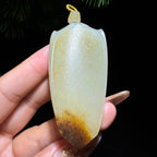 和田玉籽料无事牌（50.5g）