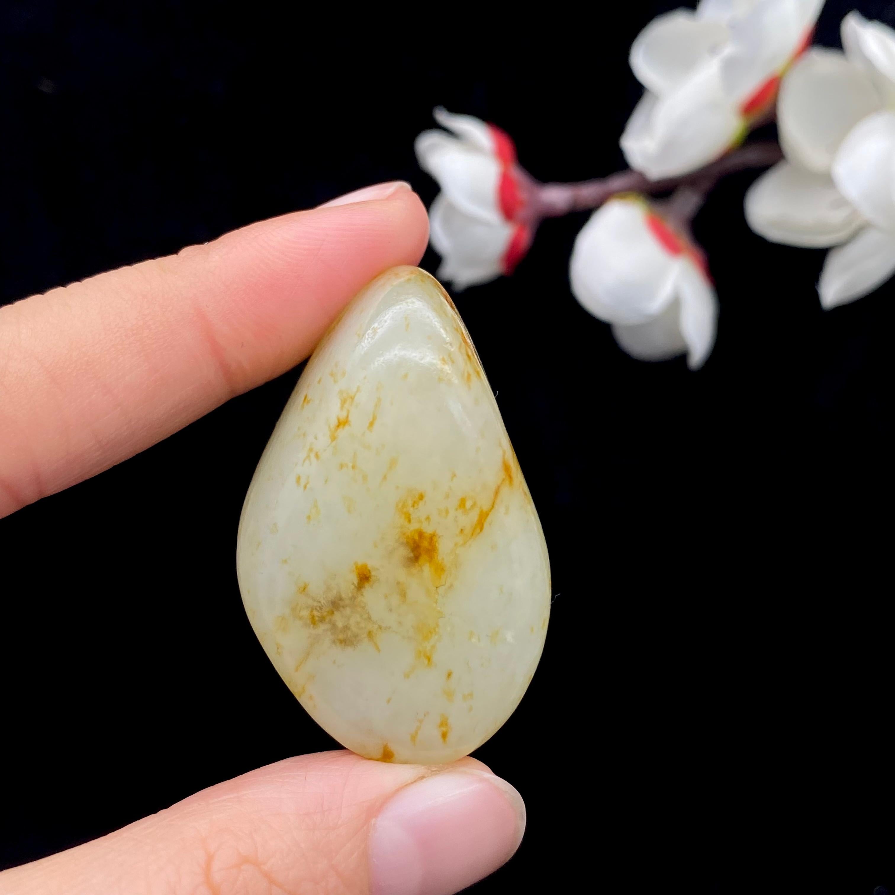 和田玉洒金皮籽料原石（29.2g）