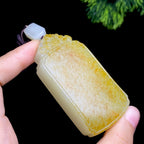 和田玉籽料无事牌（82.5g）