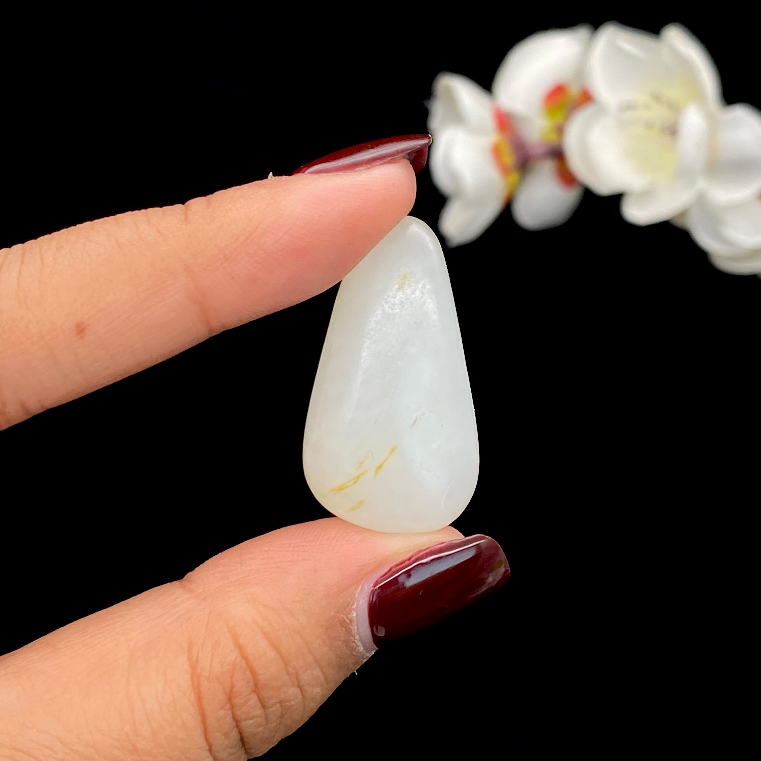 和田玉-白玉籽料原石（9.5g）