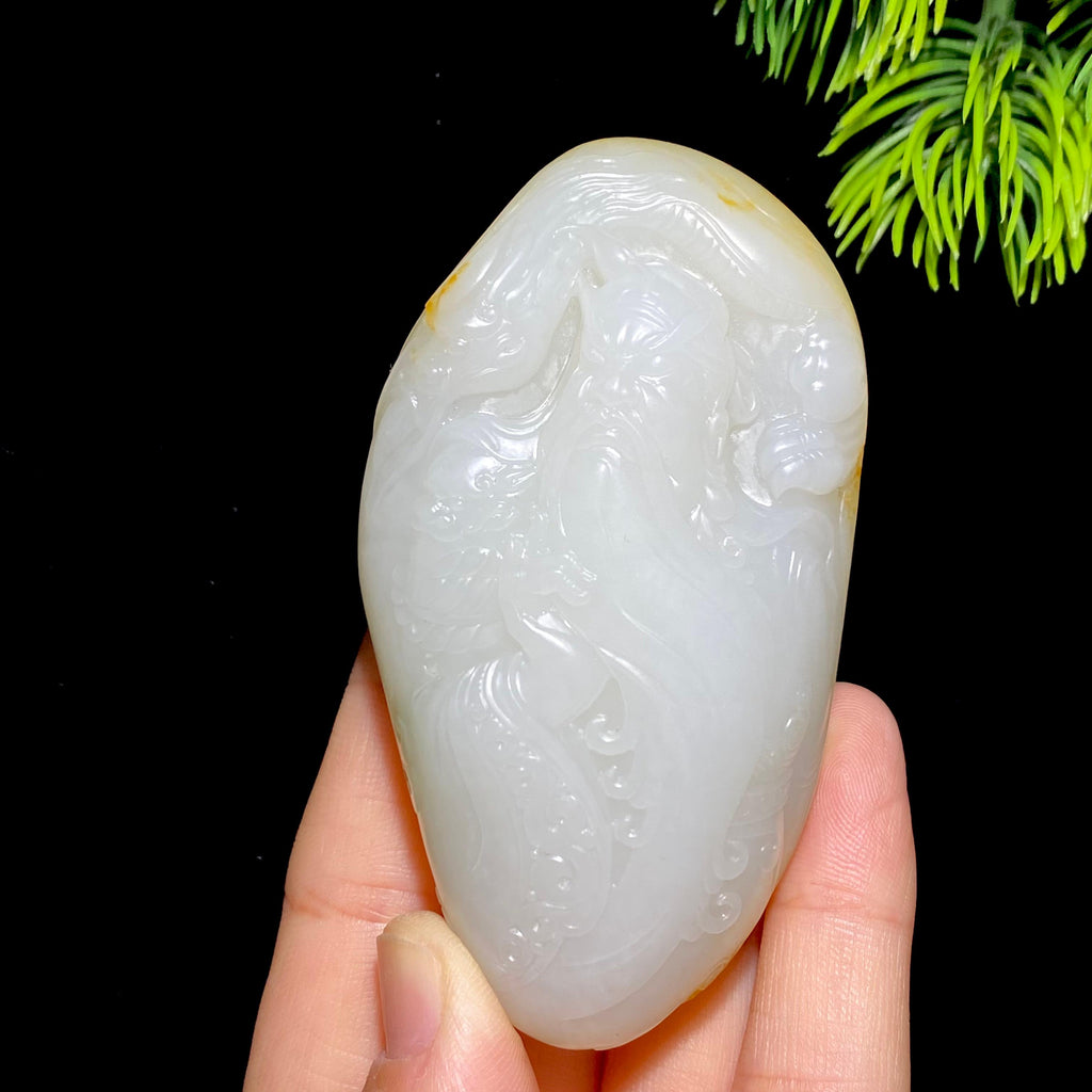 和田玉籽料关公（167.5g）