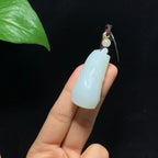 高品质和田山料羊脂白玉节节挂件（20.6g）