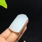 和田山料白玉无事牌挂件（37.7g）
