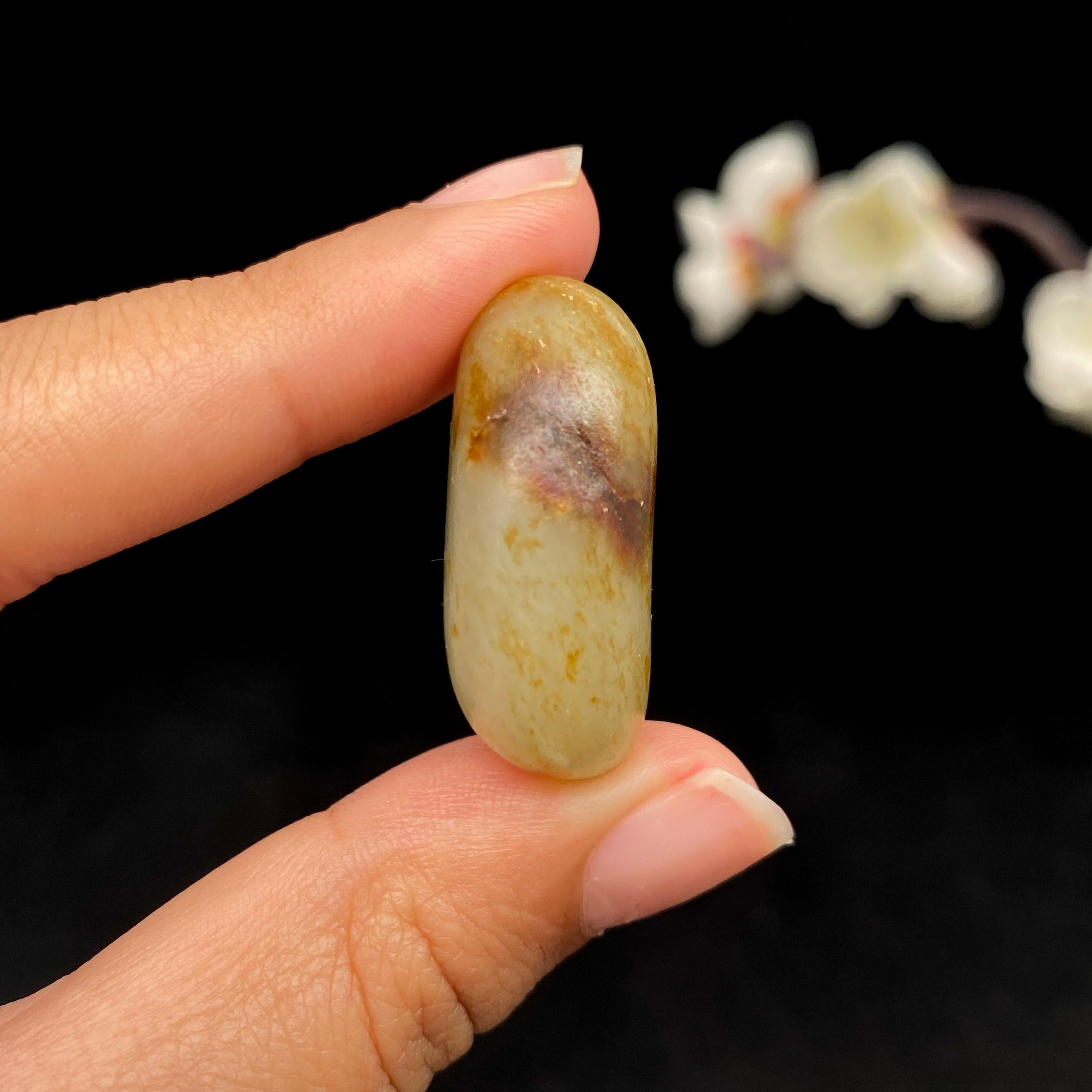 和田玉洒金皮籽料吊坠籽（12.2g）