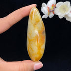 和田玉黄皮籽料手把件（149.3g）