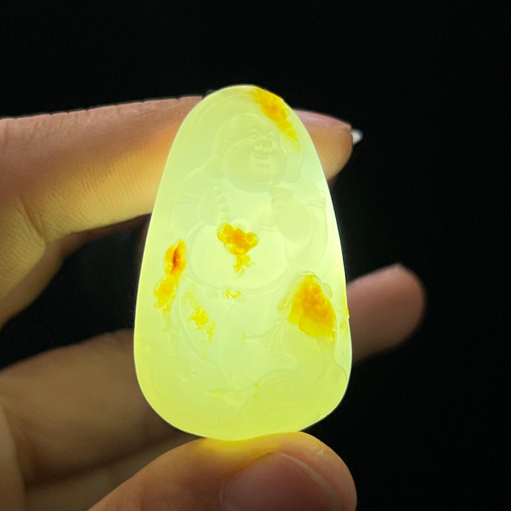 和田玉籽料弥勒佛（27.2g）