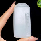和田玉白玉平安无事牌（78.0g）