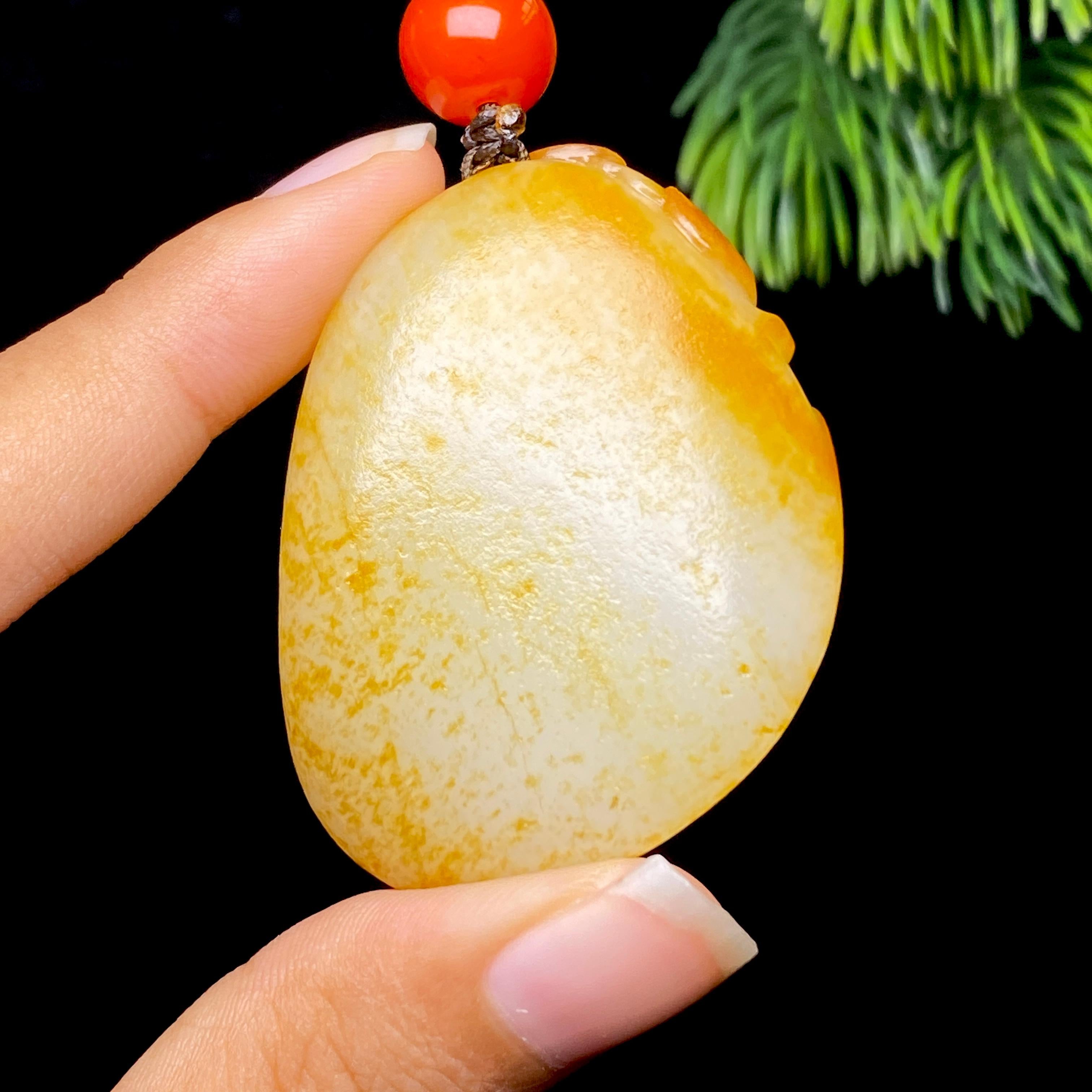 和田玉籽料佛公（42.7g）