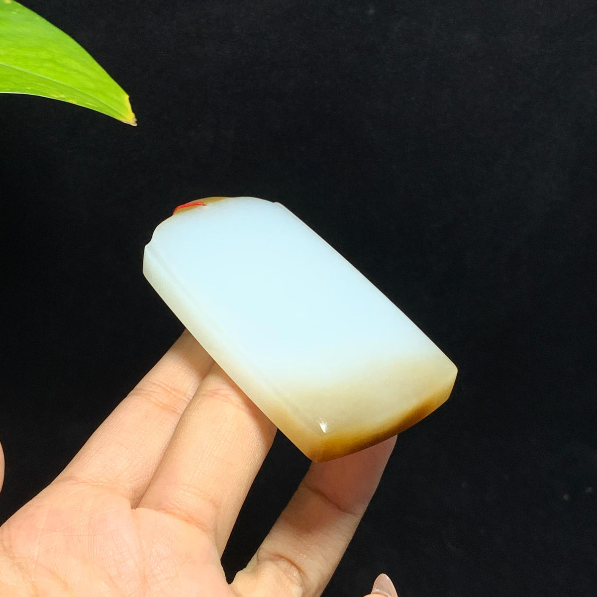 和田山料糖白玉无事牌（100.0g）