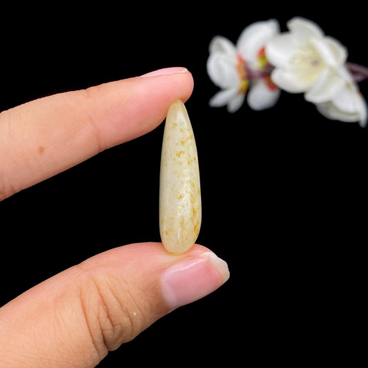 和田玉洒金皮籽料吊坠籽（8.2g）