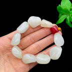 和田玉白玉籽料【精品手串】（68g）