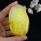 和田玉洒金皮籽料原石（154.5g）