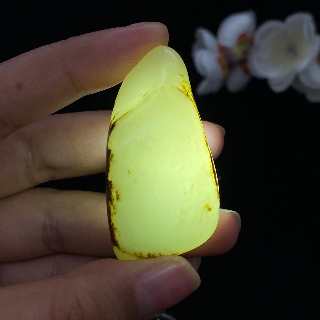和田玉秋梨黑皮籽料（38.3g）