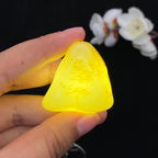 和田玉洒红皮籽料挂件（42.3g）