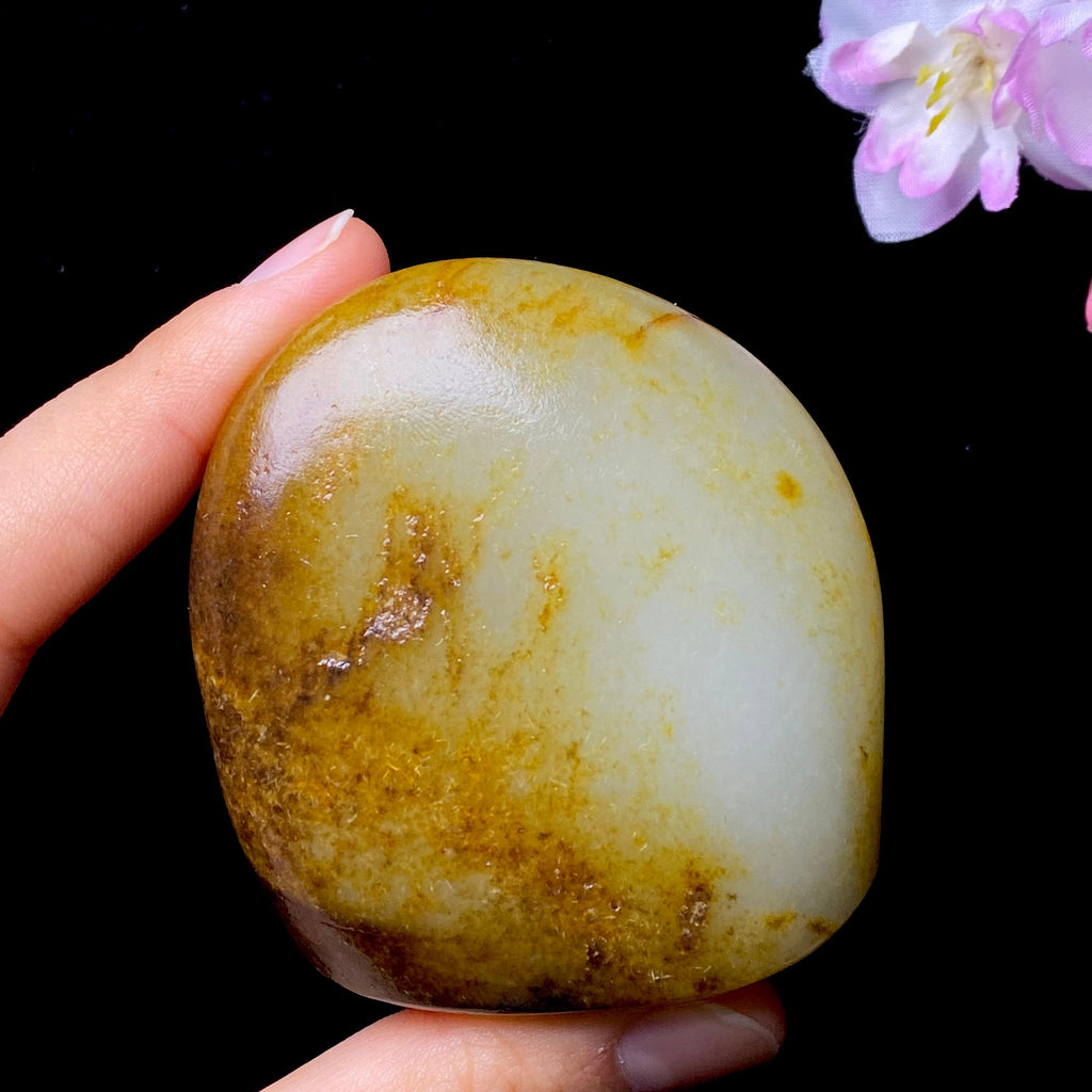 和田玉籽料皮带扣（133.1g）