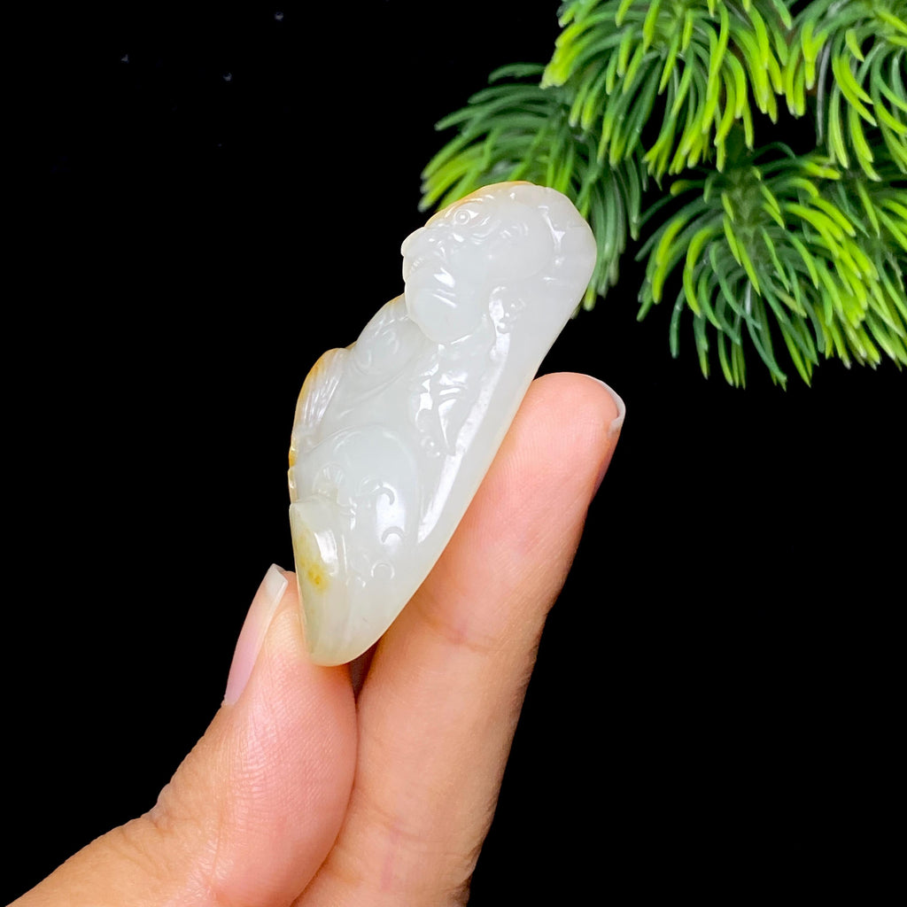 和田玉籽料貔貅（32.7g）